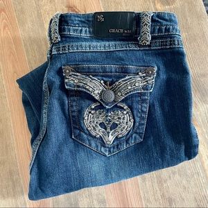 (SOLD) Grace in LA Jeans Women’s Size 15M Easy Fit